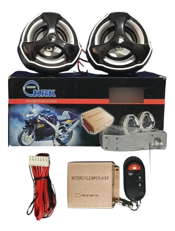 Corneta Para Moto Con Alarma