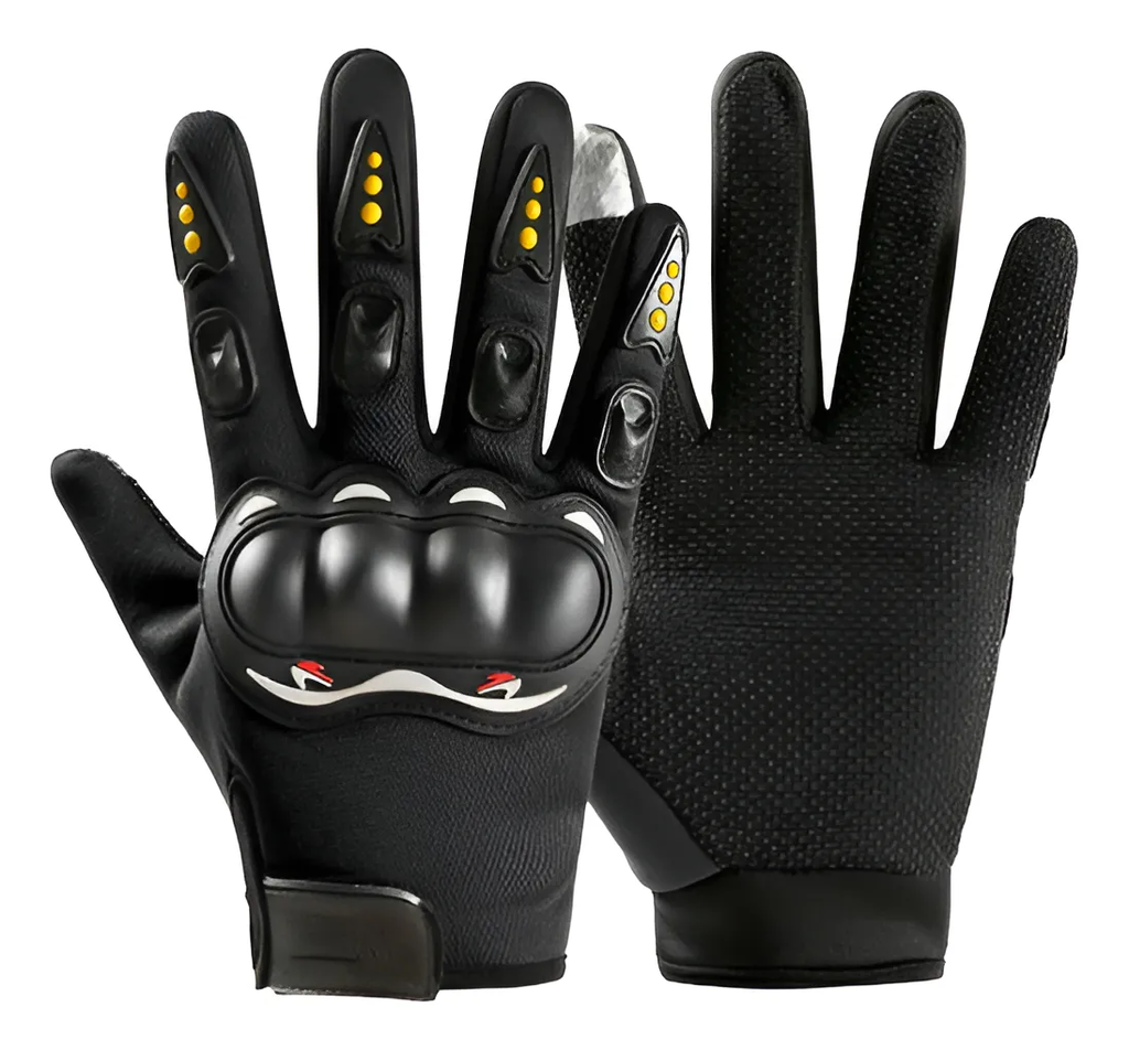 Guantes Completo Moto Proteccion Motorizado Seguridad
