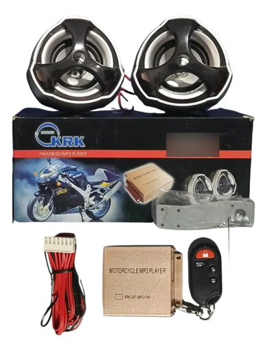 Corneta Para Moto Con Alarma